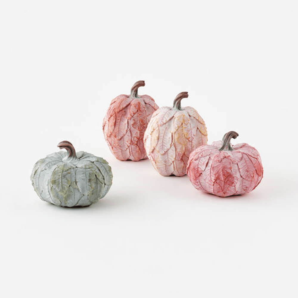 Leaf Pattern Pumpkin, Small - 4 Color Options, Shopsweetluluss