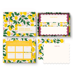 Lemon Grove Assorted Notecard Set, Shopsweetluluss