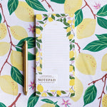 Lemon Grove Market List Notepad, Shopsweetluluss