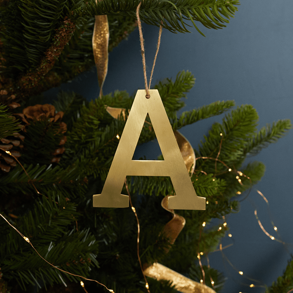 Letter Ornament - 26 Style Options, Shopsweetluluss