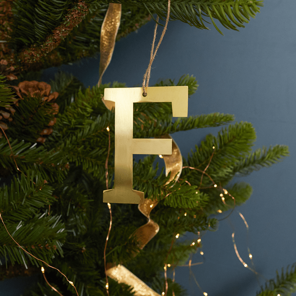 Letter Ornament - 26 Style Options, Shopsweetluluss