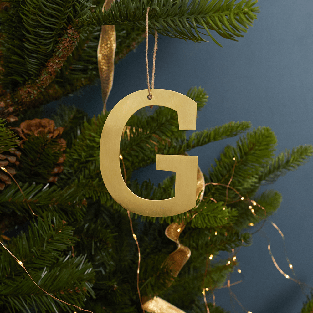 Letter Ornament - 26 Style Options, Shopsweetluluss