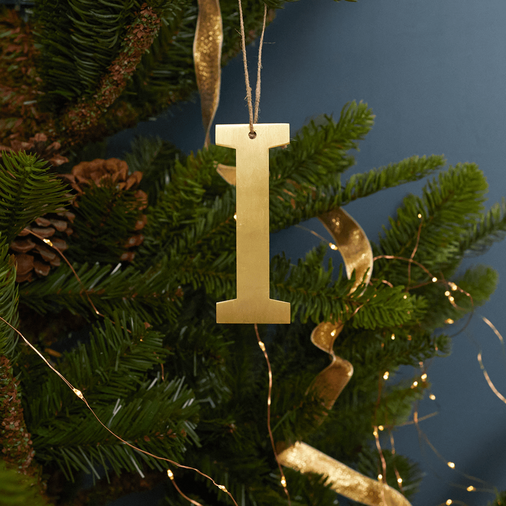 Letter Ornament - 26 Style Options, Shopsweetluluss