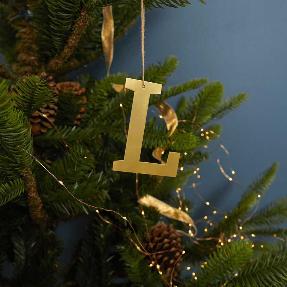 Letter Ornament - 26 Style Options, Shopsweetluluss