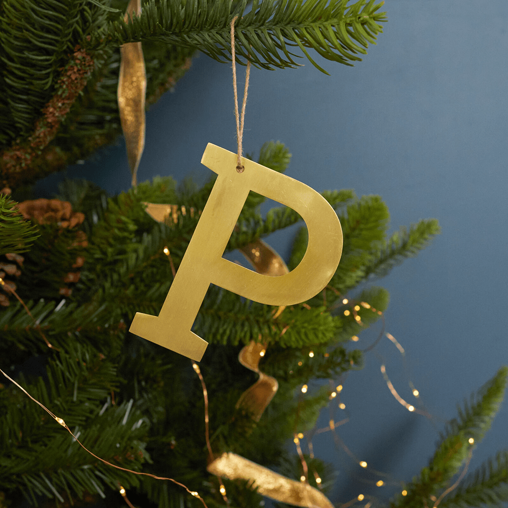 Letter Ornament - 26 Style Options, Shopsweetluluss