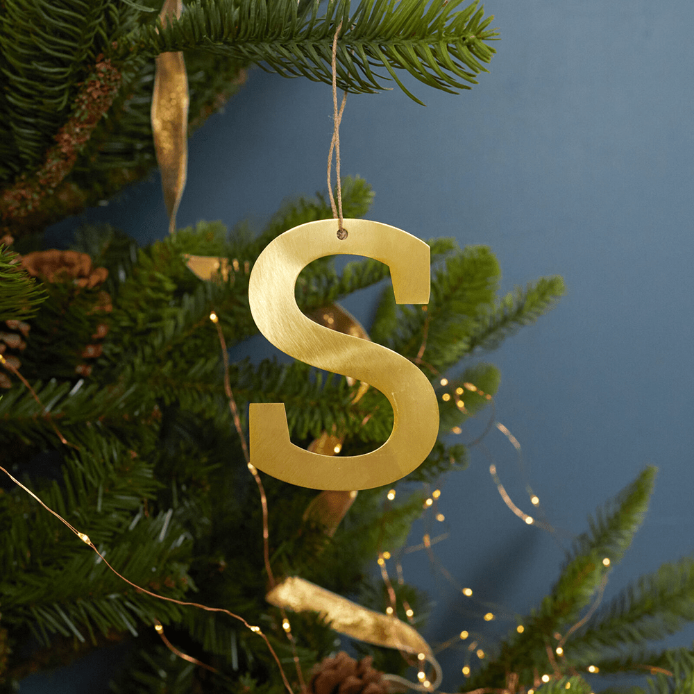 Letter Ornament - 26 Style Options, Shopsweetluluss