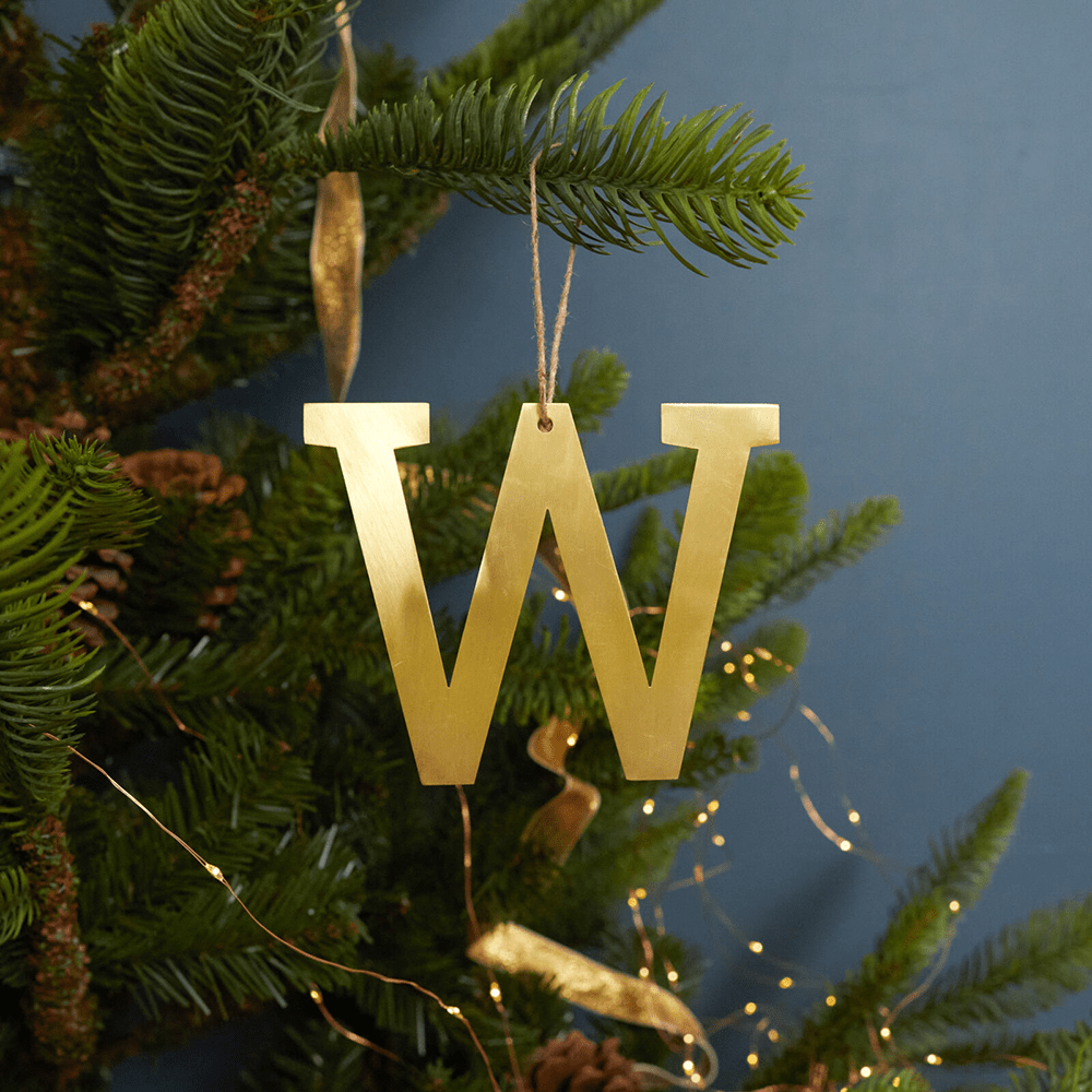 Letter Ornament - 26 Style Options, Shopsweetluluss