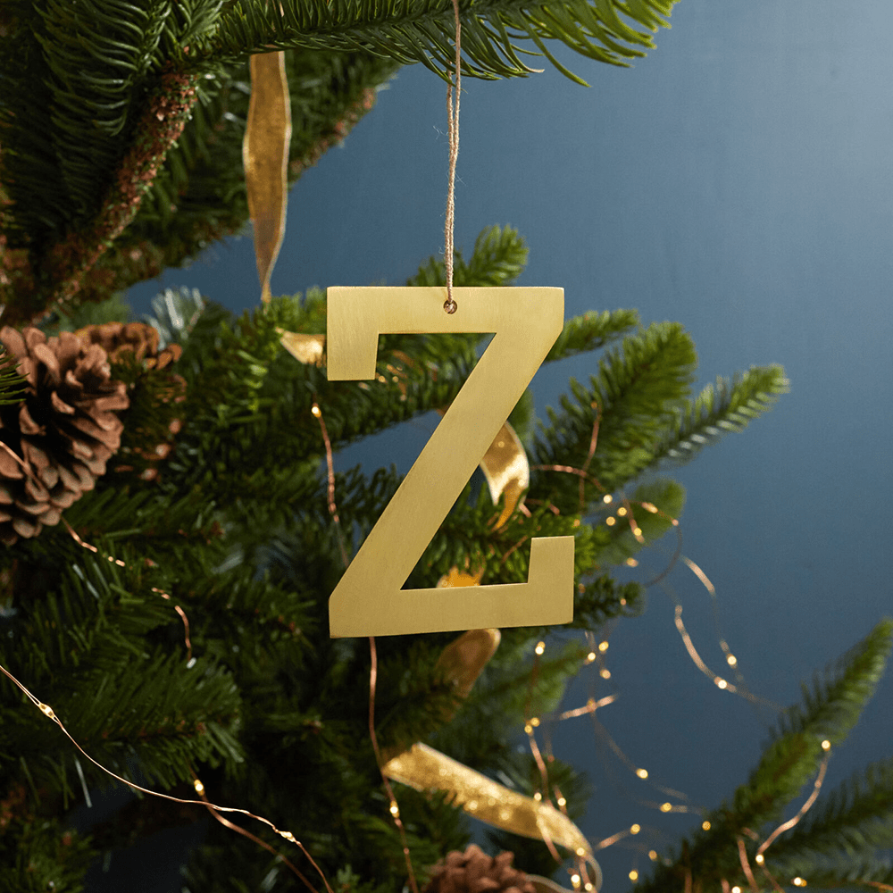 Letter Ornament - 26 Style Options, Shopsweetluluss