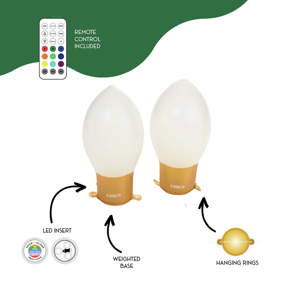 Light Up Holiday Bulb Decor - 2 Pk., Shopsweetluluss