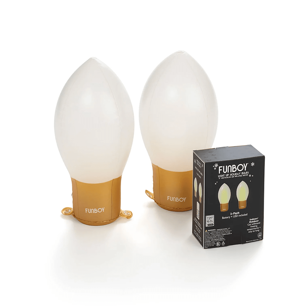 Light Up Holiday Bulb Decor - 2 Pk., Shopsweetluluss