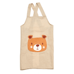 Linen Apron - Bear, Shopsweetluluss