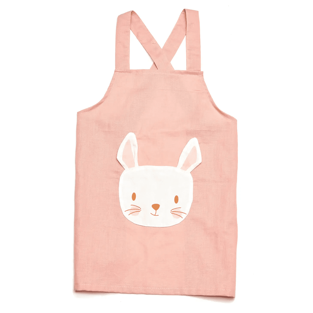 Linen Apron - Rabbit, Shopsweetluluss