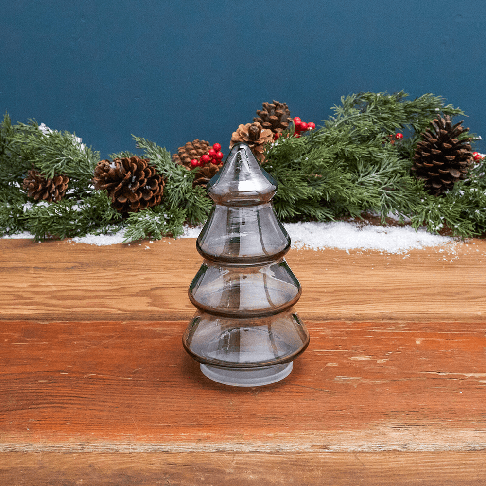 Luster Glass Tree Canister - Onyx, Shopsweetluluss