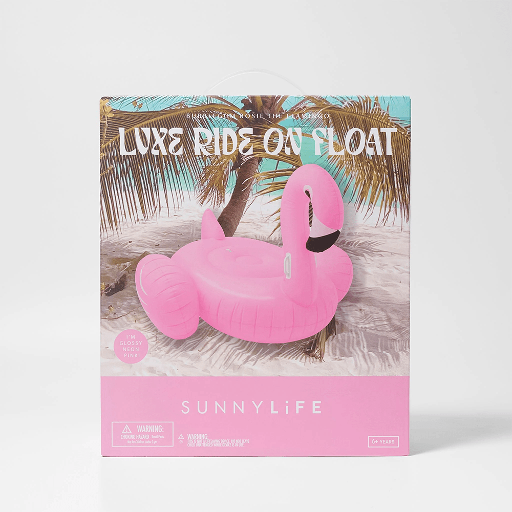 Luxe Ride-On Float - Flamingo, Shopsweetluluss