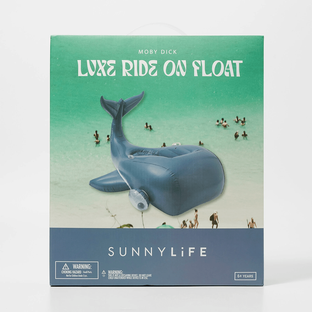 Luxe Ride-On Float - Whale, Shopsweetluluss