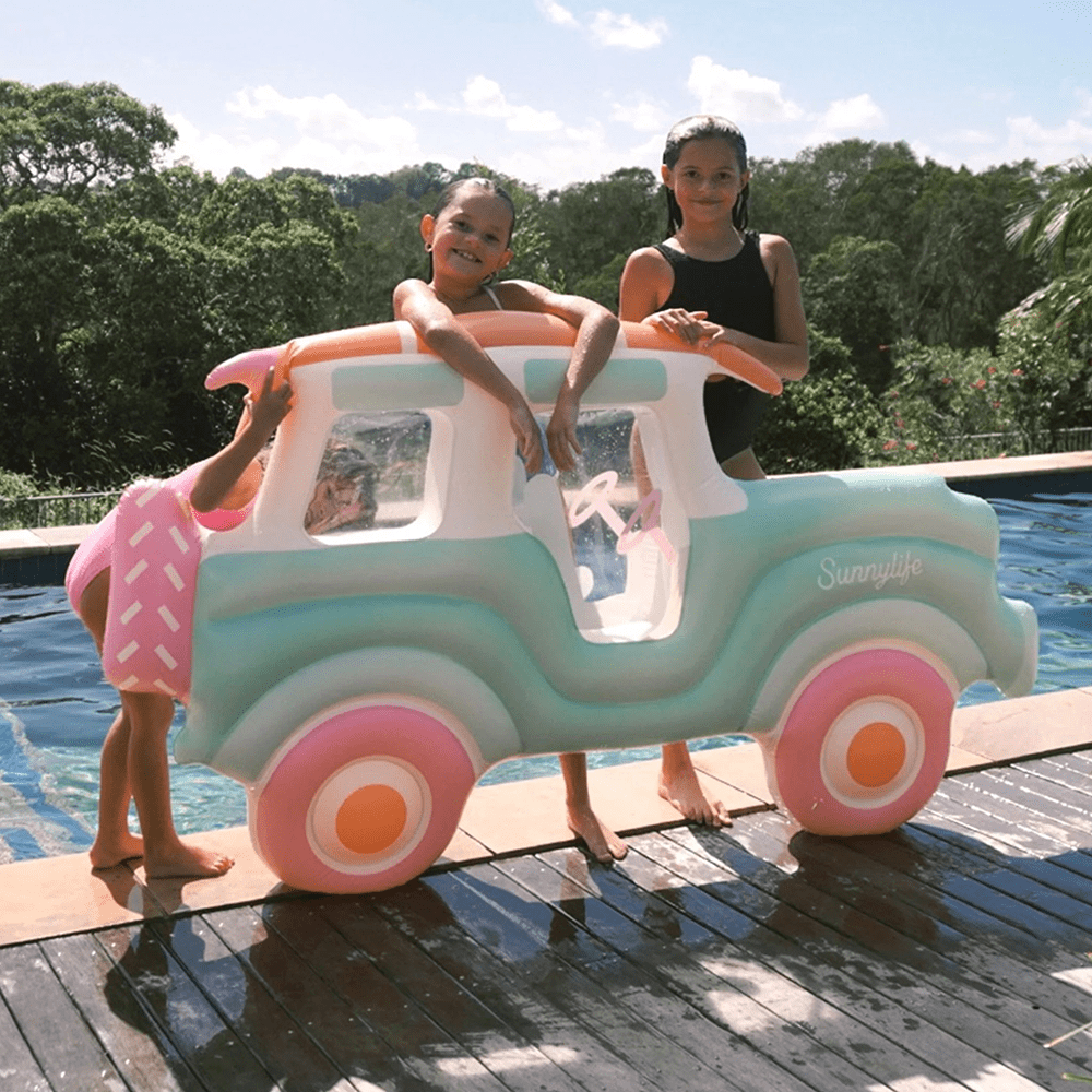 Luxe Lie-On Float - Beach Buggy Multi, Shopsweetluluss