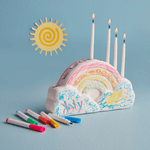 Color-Me Menorah Set - Magical Menorah, Shopsweetluluss