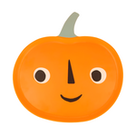 Meri Meri Melamine Jack O' Lantern Plate, Shopsweetluluss