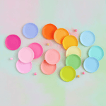 Melamine Rainbow Dessert Plate - 16 Color Options, Shopsweetluluss