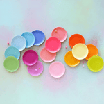 Melamine Rainbow Salad Plate - 16 Color Options, Shopsweetluluss