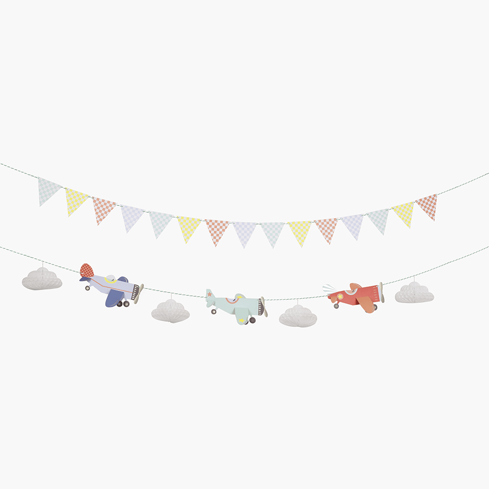 Meri Meri Airplane Garland, Shopsweetluluss