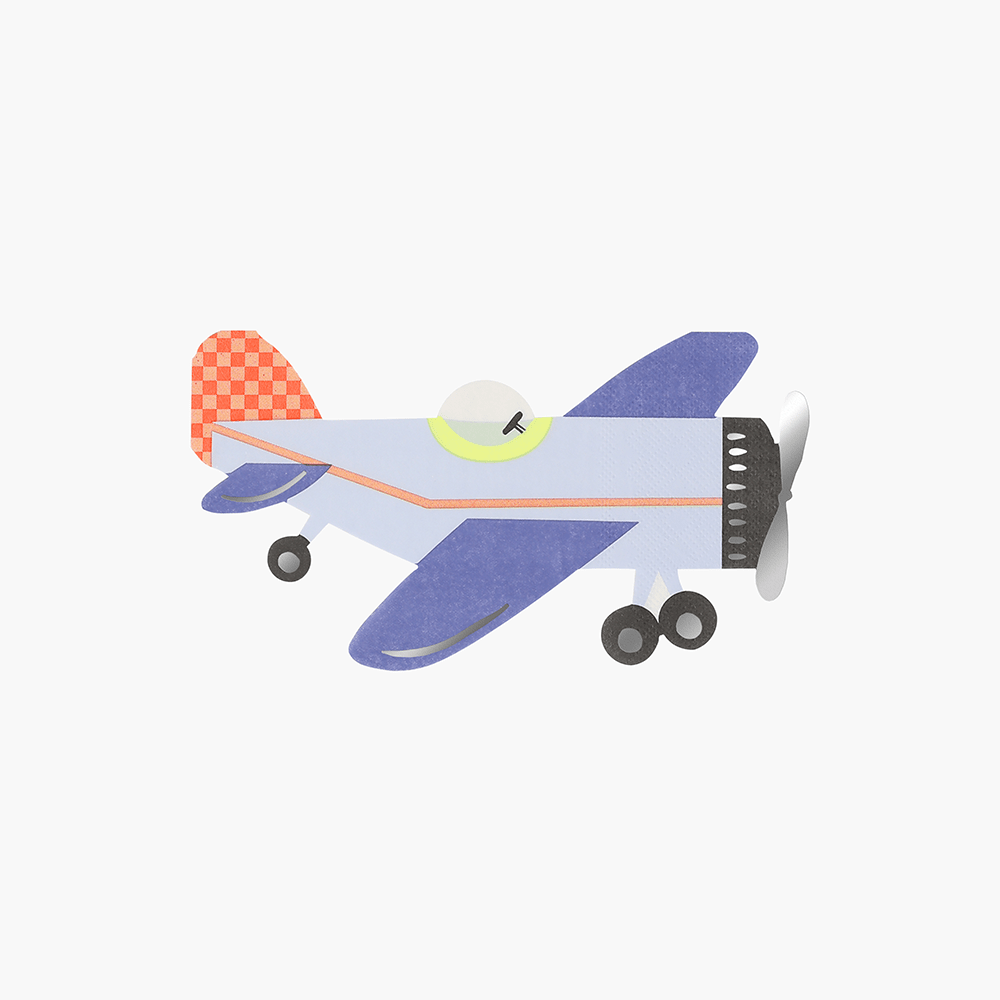 Meri Meri Airplane Napkins, Shopsweetluluss