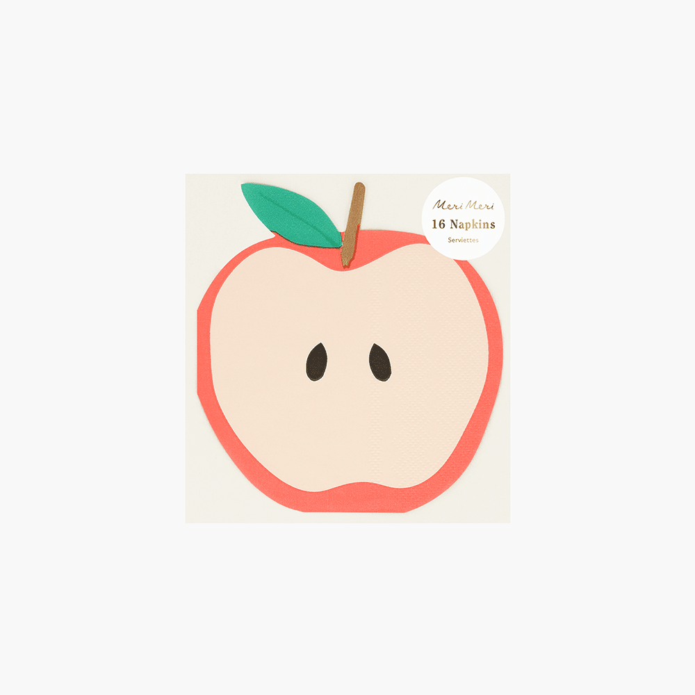 Meri Meri Apple Napkins, Shopsweetluluss