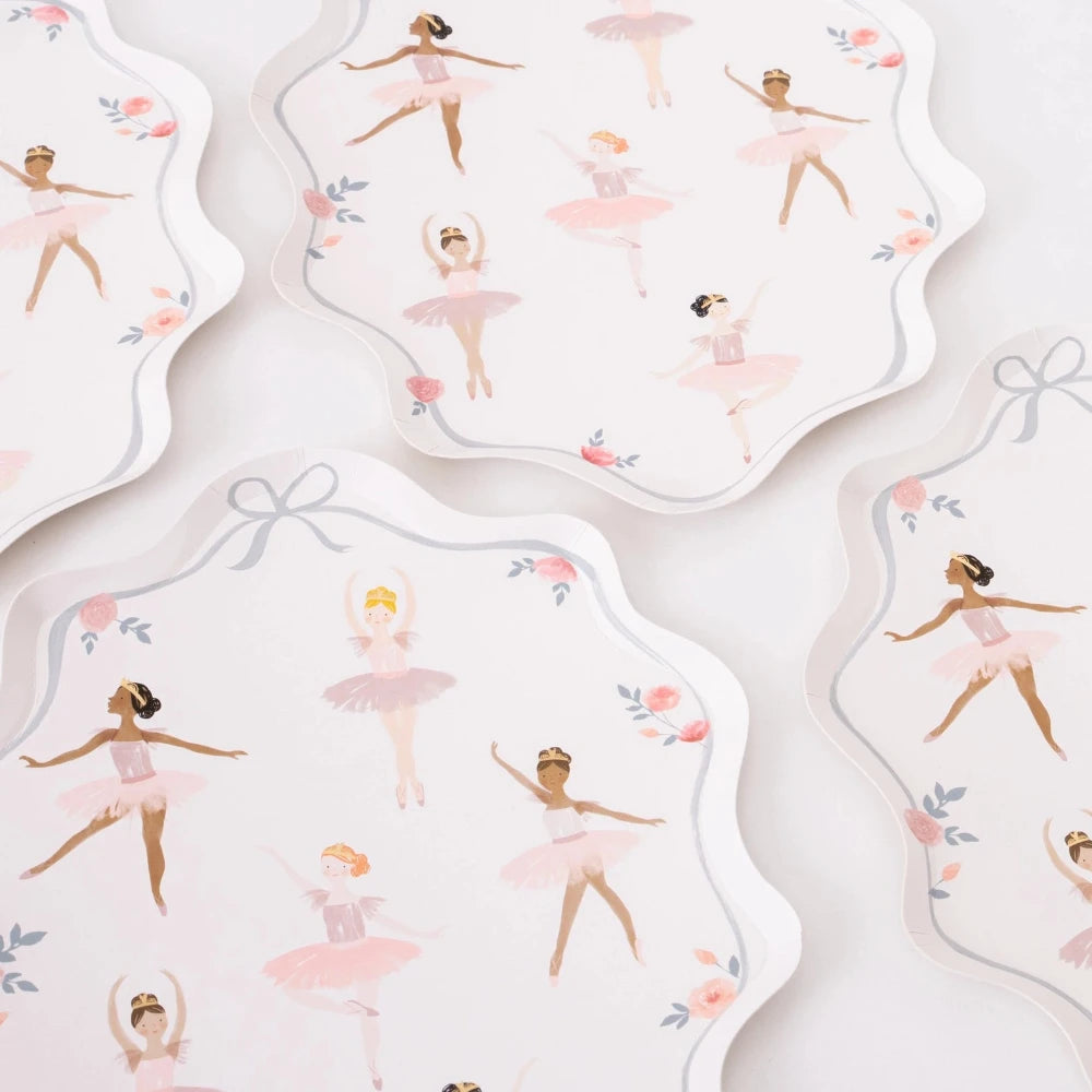 Meri Meri Ballerina Plates, Shopsweetluluss