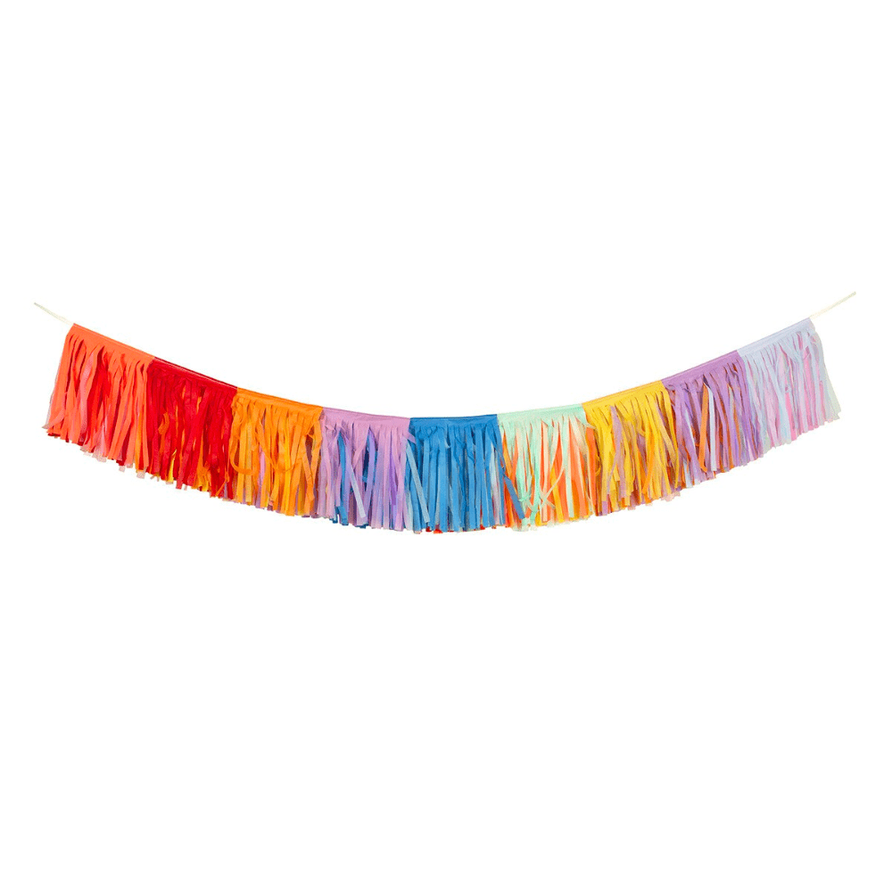 Meri Meri Bright Fringe Garland, Shopsweetluluss