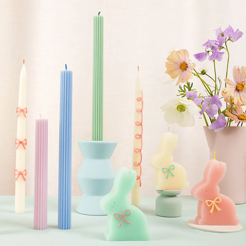 Meri Meri Bunny Candles, Shopsweetluluss