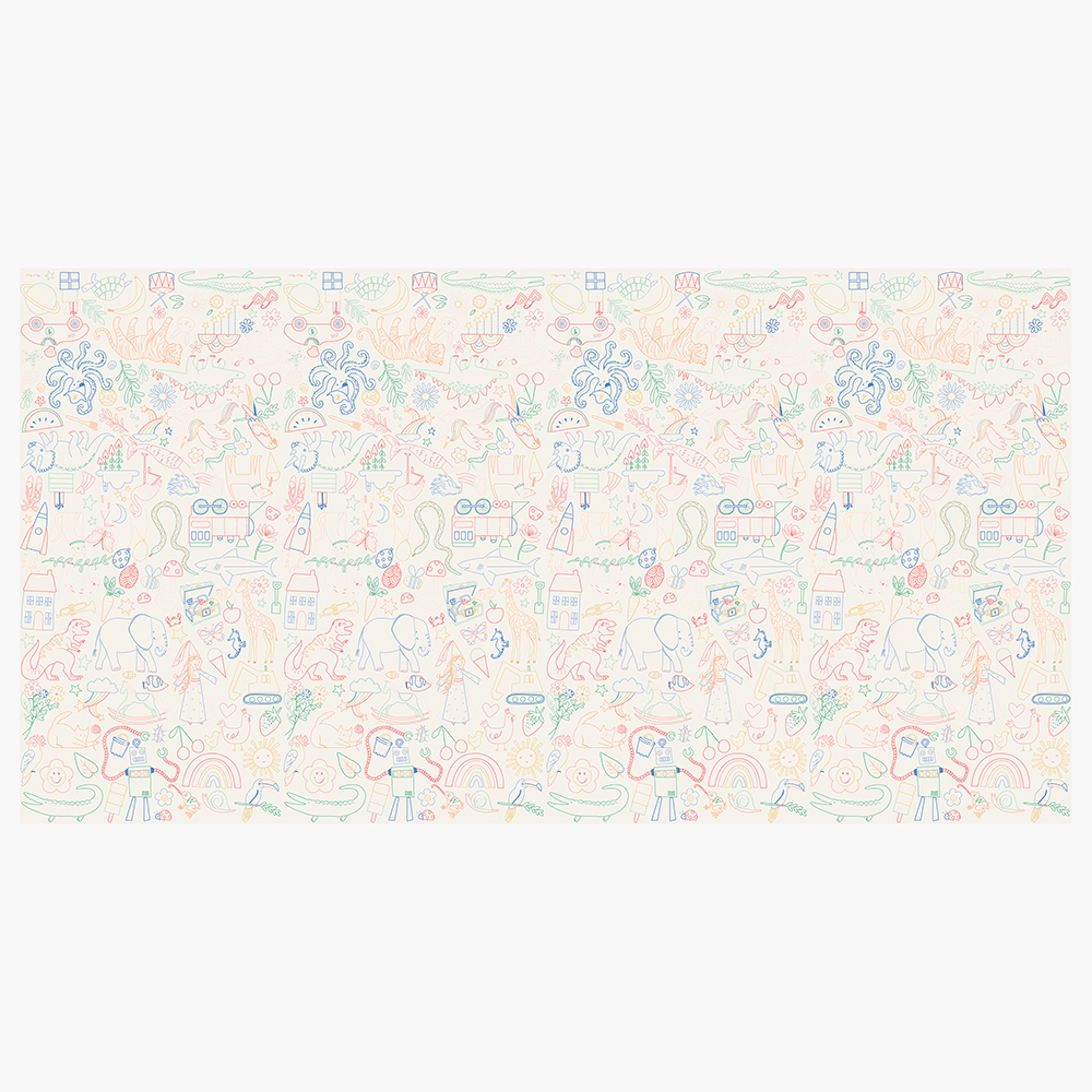 Meri Meri Coloring Activity Tablecloth, Shopsweetluluss