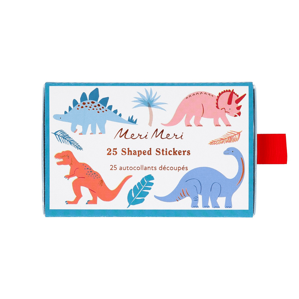 Meri Meri Dinosaur Shaped Stickers, Shopsweetluluss
