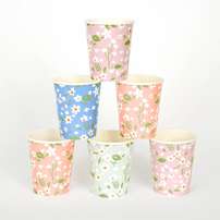 Meri Meri Ditsy Floral Cups, Shopsweetluluss