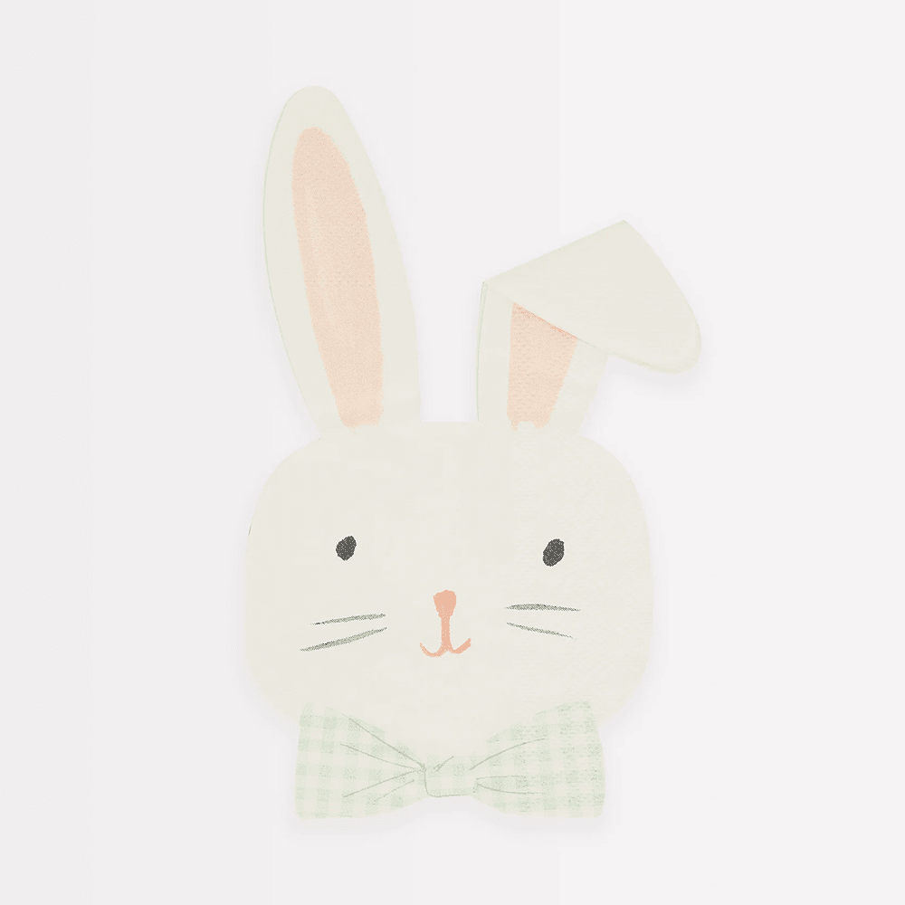 Meri Meri Easter Bunny Napkins, Shopsweetluluss