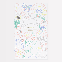Meri Meri Easter Colour In Activity Tablecloth, Shopsweetluluss