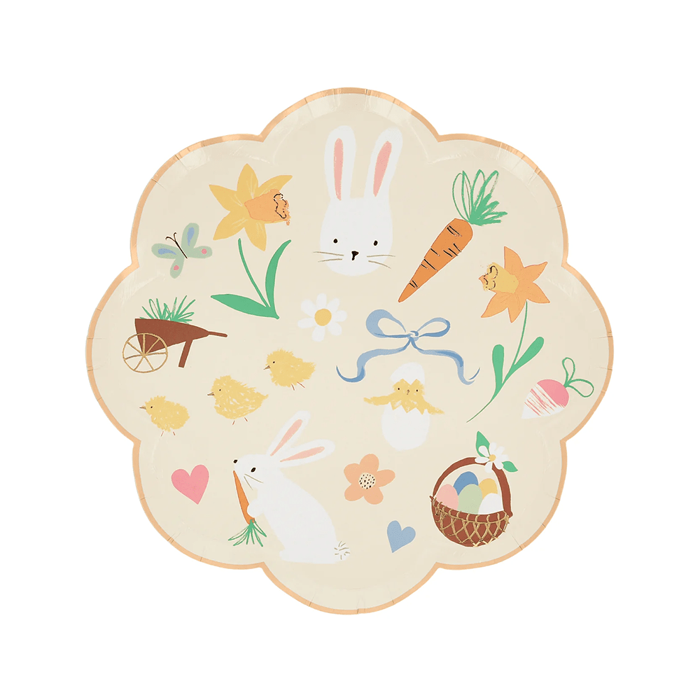 Meri Meri Easter Icon Small Plates, Shopsweetluluss