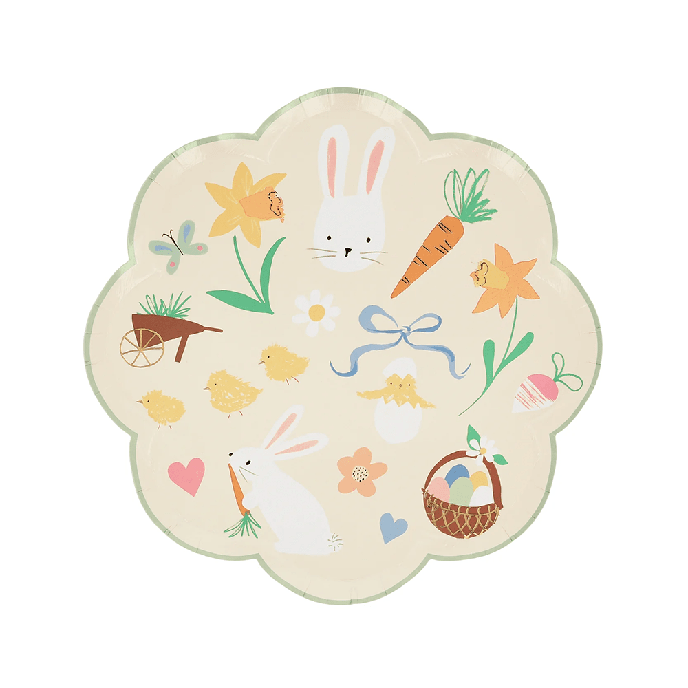 Meri Meri Easter Icon Small Plates, Shopsweetluluss