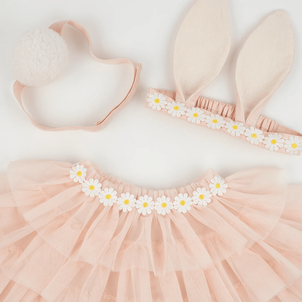 Meri Meri Easter Peach Tulle Bunny Costume, Shopsweetluluss