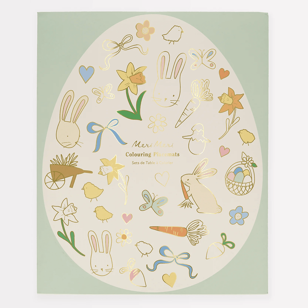 Meri Meri Easter Placemats, Shopsweetluluss