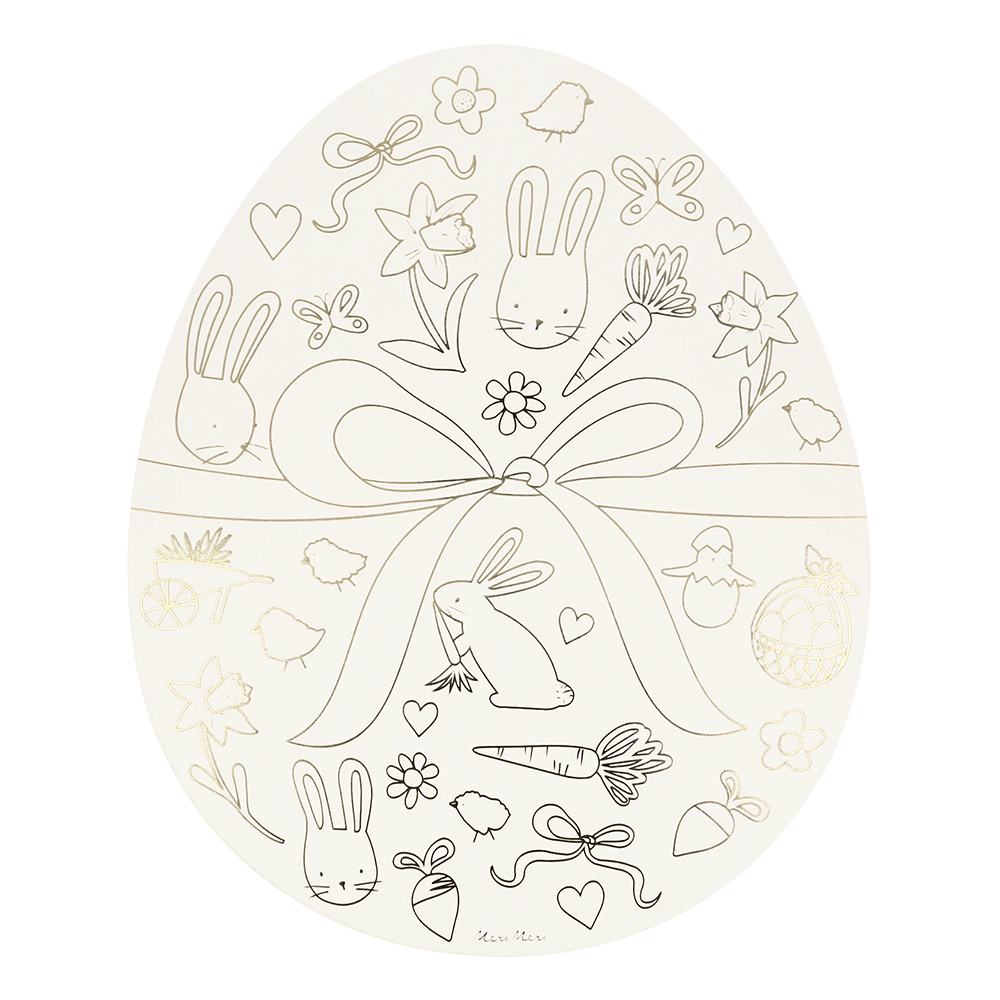 Meri Meri Easter Placemats, Shopsweetluluss