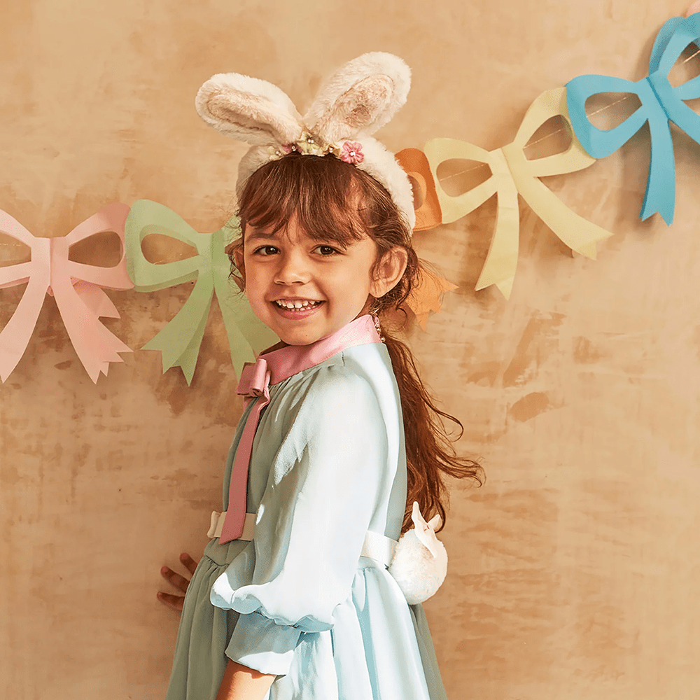 Meri Meri Easter Plush Bunny Ears & Tail Set, Shopsweetluluss