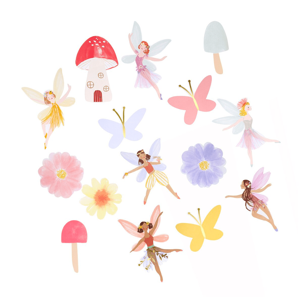 Meri Meri Fairy Shaped Stickers, Shopsweetluluss