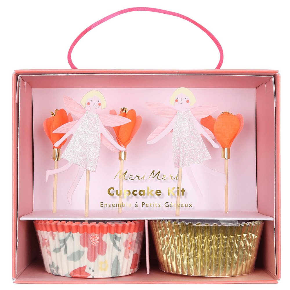 Meri Meri Flower Fairy Cupcake Kit, Shopsweetluluss