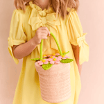 Meri Meri Flower Pot Basket Bag, Shopsweetluluss