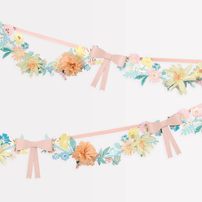 Meri Meri Flower & Bow Garland, Shopsweetluluss