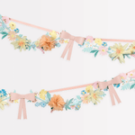 Meri Meri Flower & Bow Garland, Shopsweetluluss