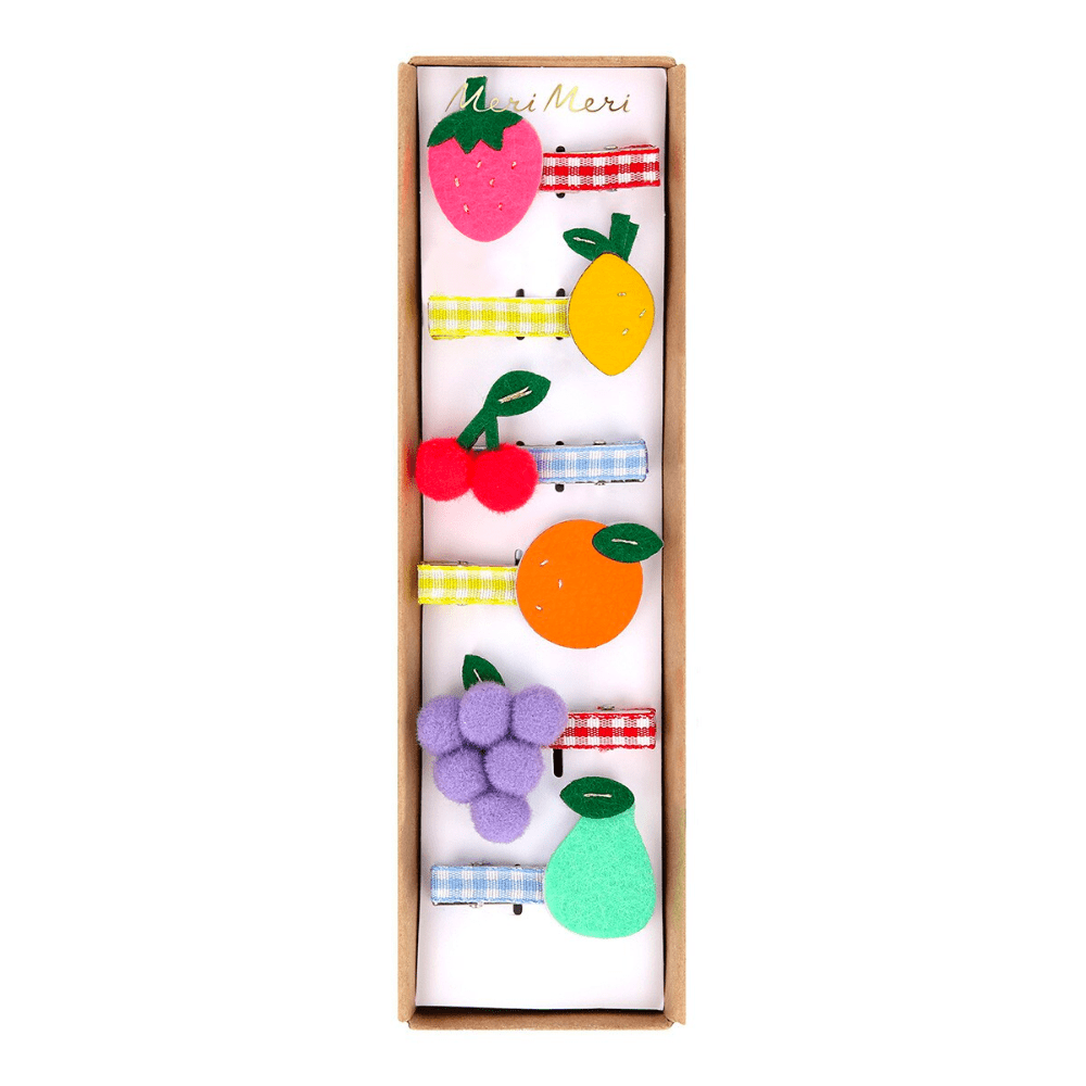 Meri Meri Fruit Hair Clips, Shopsweetluluss