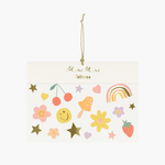 Meri Meri Happy Face Icons Tattoos, Shopsweetluluss