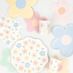 Meri Meri Happy Flowers Large Napkins, Shopsweetluluss