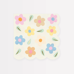 Meri Meri Happy Flowers Large Napkins